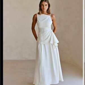 White Sabo set XS - bridal